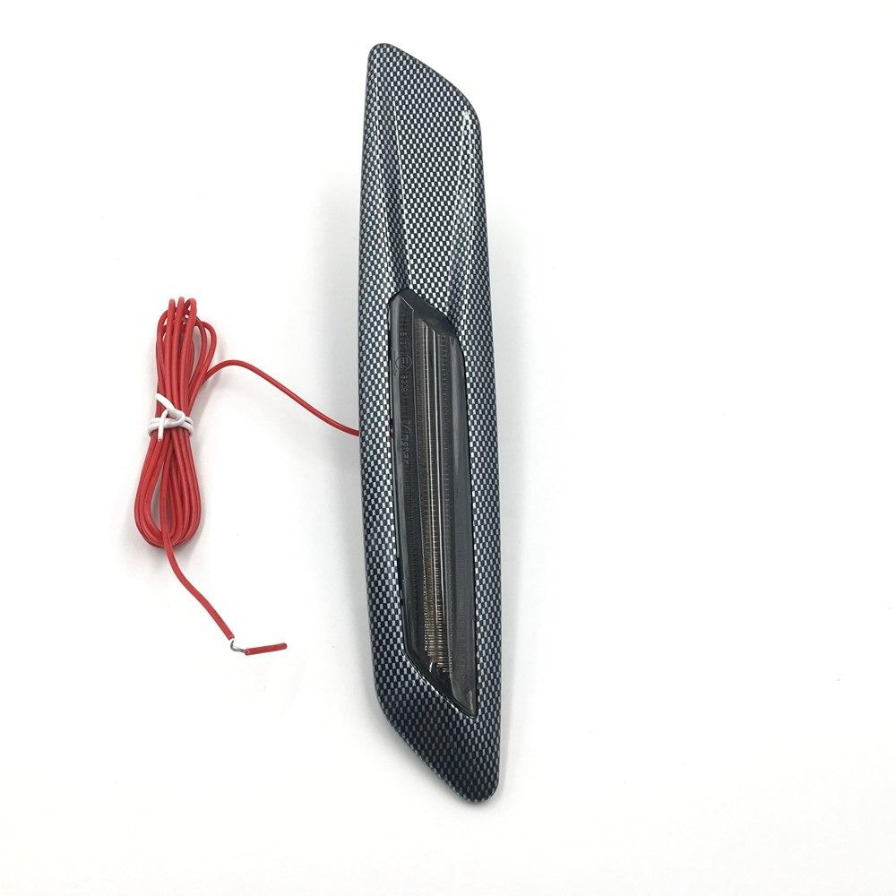 For Toyota Reiz/Crown For Lexus GS300/ES350 2006-2009 Amber/White LED Fender Side Marker Light Turn Signal Lamp Running