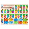 Children'S Early Education Puzzle Color Alphanumeric Cognitive Pairing Fishing Wooden Desktop Interactive Game