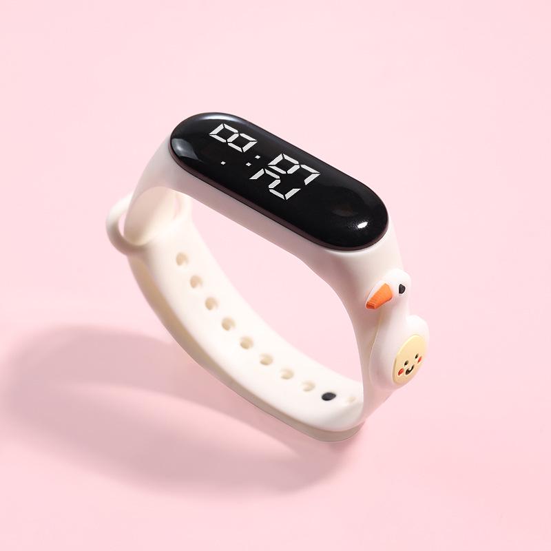 Summer Ice Cream LED Sport Watch: Cute Student Swimming Electronic