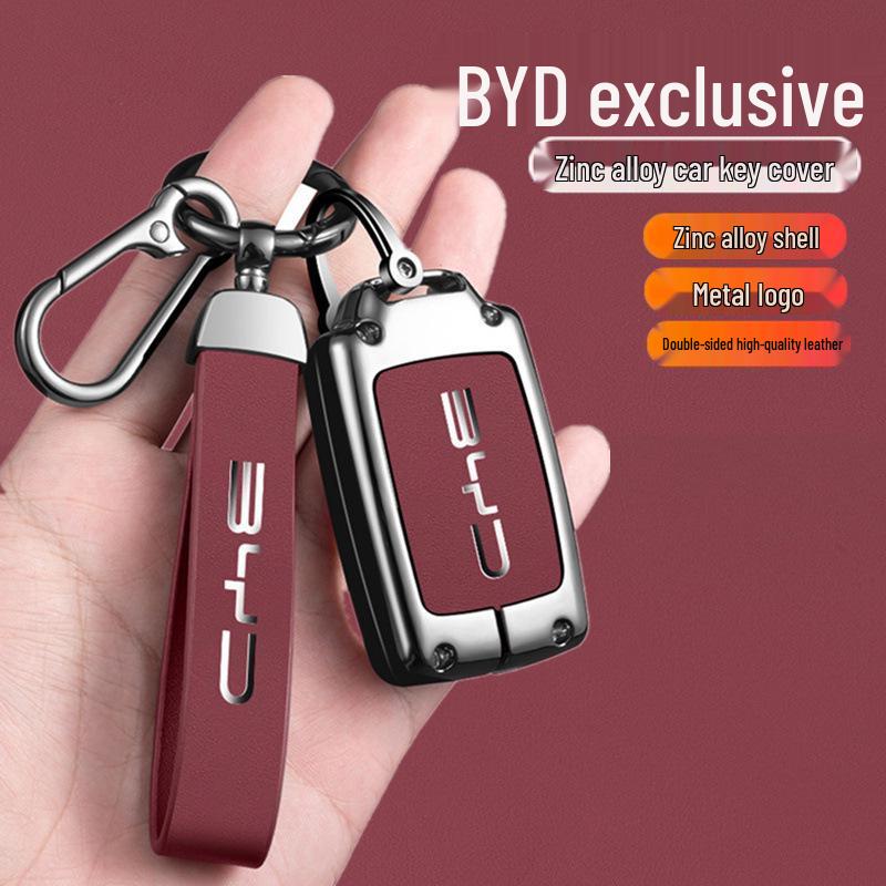 High-Grade Metal Key Shell for BYD F3/F3R - Stylish Car Key Protection