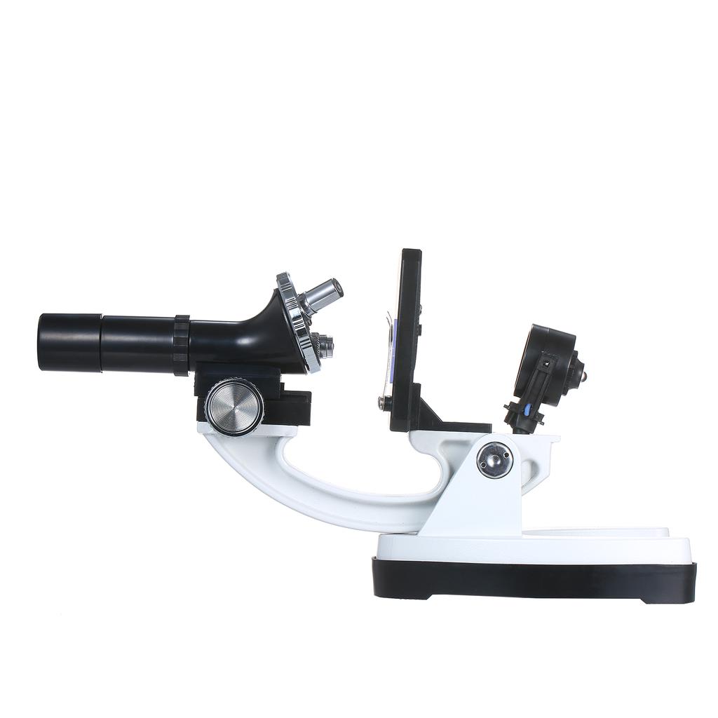 Children" S Microscope Kit Large Eyepiece 100X-1200X  High Power Metal Microscope