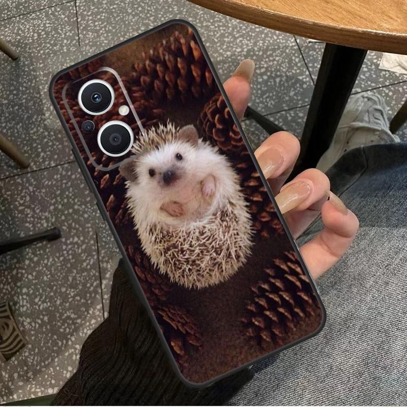 

Cute Little Hedgehog For OPPO Reno 10 11 12 13 14 Pro 7 8 Lite 8T 11F 12F 13F 14F OPPO Find X8 X9 X5 X6 Pro Case OPPO Find X8