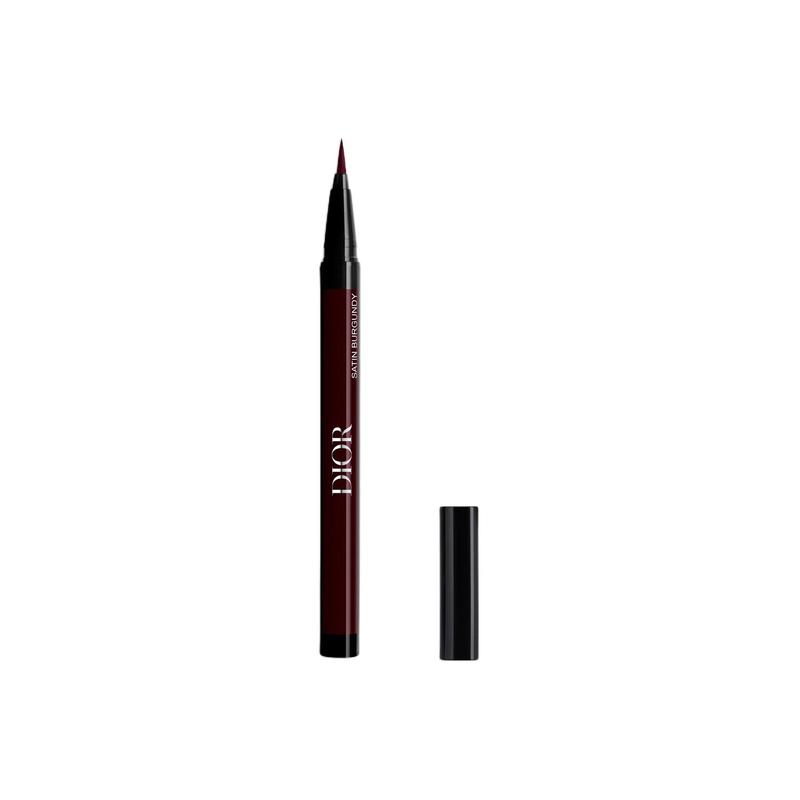 

DIOR Ultra Precision Liquid Eyeliner Easy to Color Matte Deep Black Waterproof Not Easy to Smudge #881 Satin Burgundy чёрный