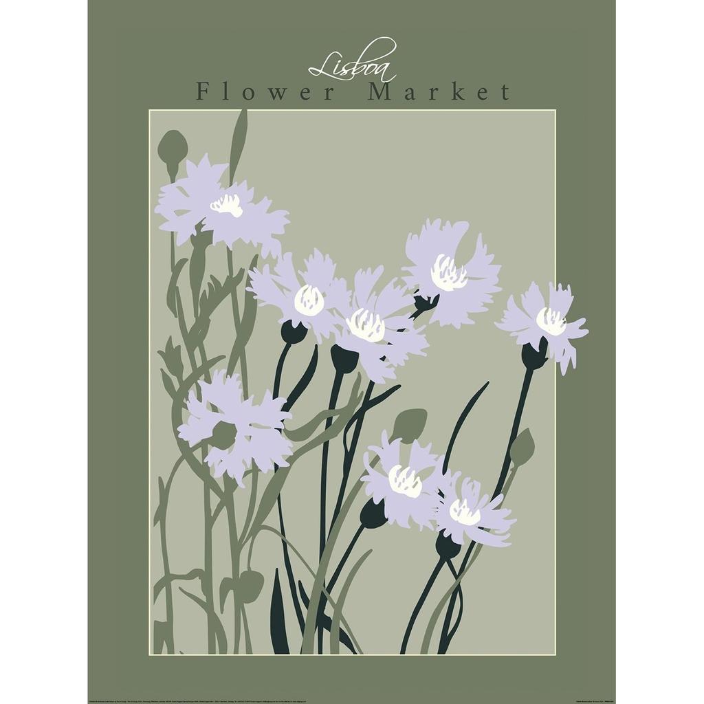 Annick Flower Market Lisbon Print
