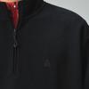 Jack & Jones Men's Anti-Static Waffle Knit Half-Zip Sweatshirt