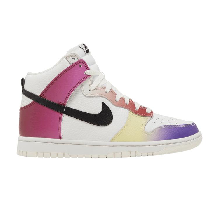 Nike Wmns Dunk High  Разноцветный градиент  36.5