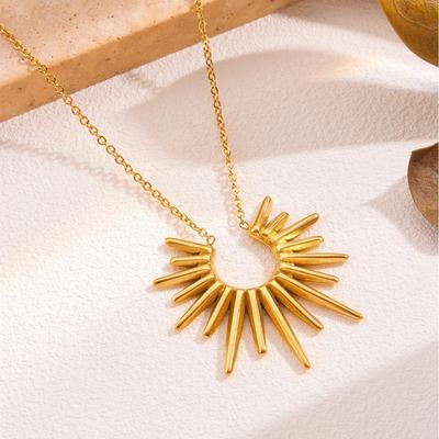 New High-end, Personalized, Simple and Radiant Pendant Necklace