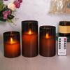 Flameless Led Candles Battery Operated Flickering Fake Electric Pillar Candles