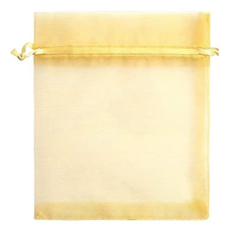 

10Pcs Fruit Insect-Proof Mesh Bag Protector, Holiday Gift 20*30CM золотий