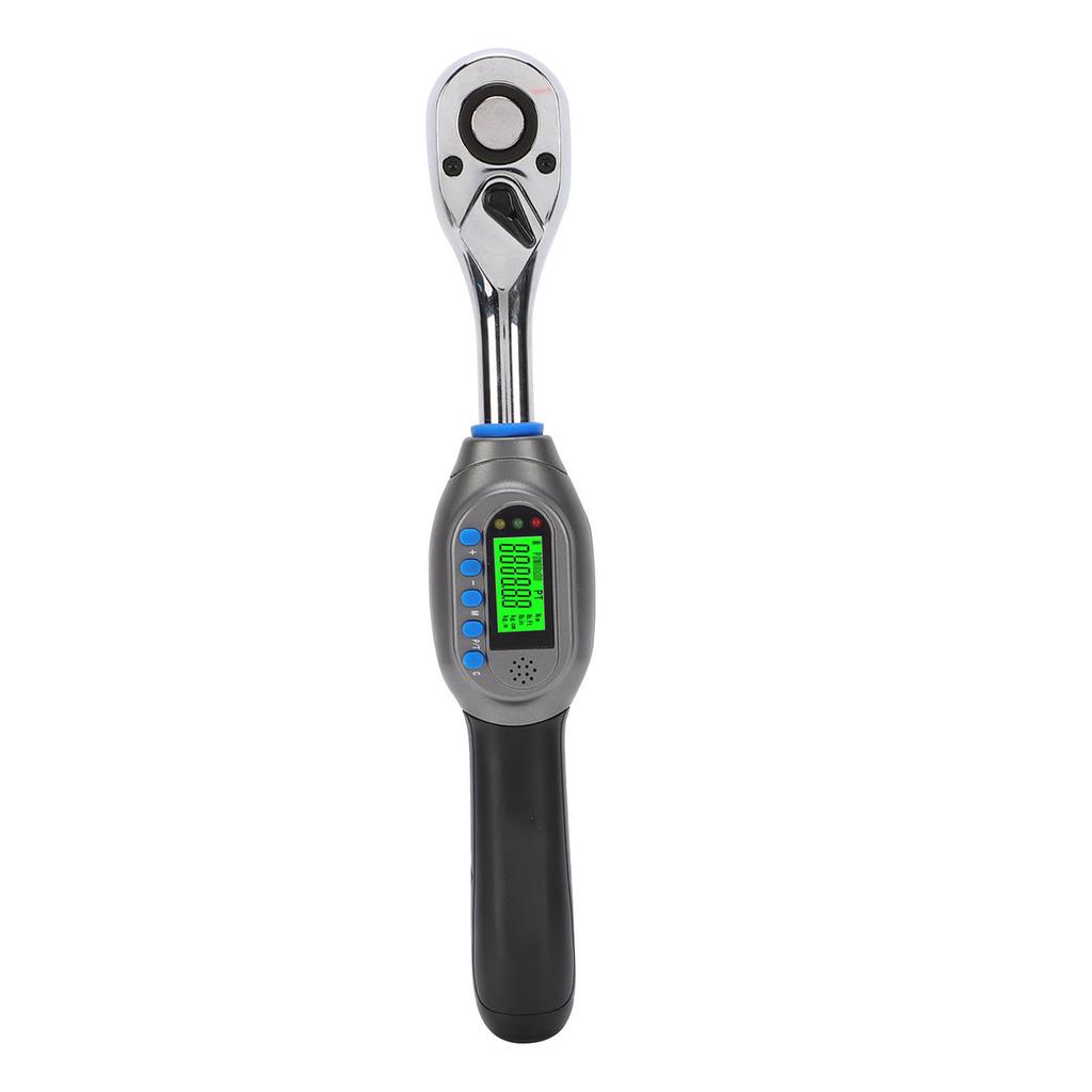 Digital Torque Wrench 1 2in 5 100N.m Electric with Sound Light Reminder + 2percent Accuracy 5 Units 2 Modes 10 Sets