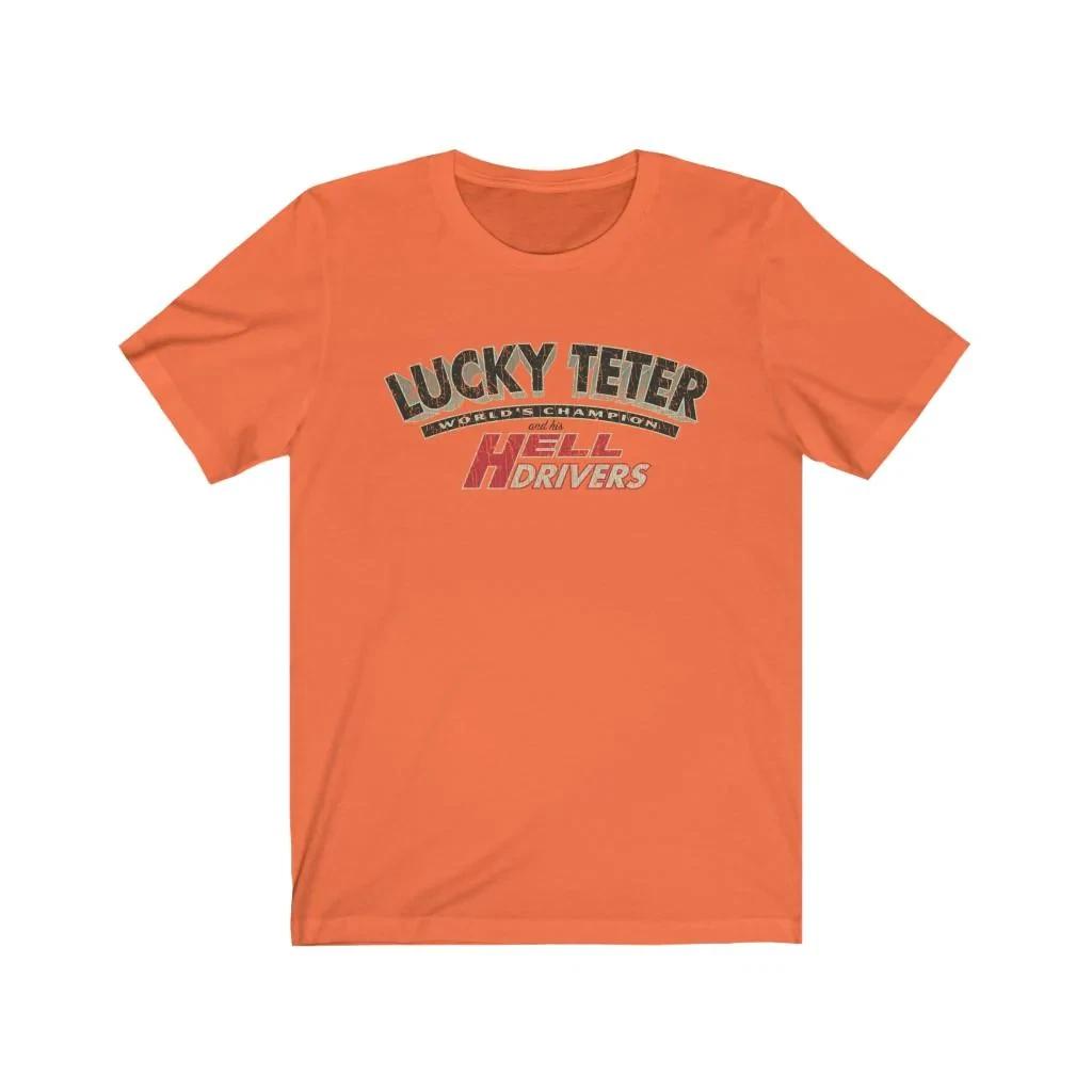 

Lucky Teter and His Hell Drivers 1936 Vintage Men s T shirt S
