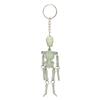 Luminous Skull Keychain Personality Gothic Accessories Halloween Car Keychains