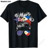 T-shirt Ragazza Filippina Patrimonio Bandiera Filippine Regalo T-shirt Cotone Streetwear Manica Corta Regali di Compleanno T-shirt Abbigliamento Unisex
