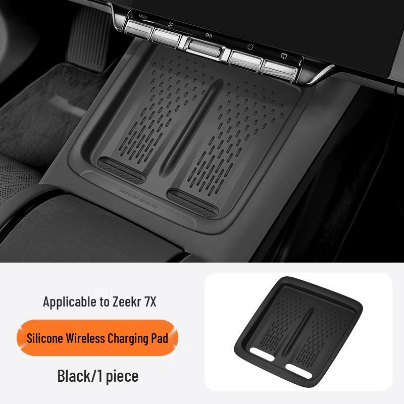 Caixas de Armazenamento Ocultas Compatíveis para 25 Modelos Zeekr 7X: Porta, Console Central, Debaixo do Assento, Apoio de Braço em Silicone