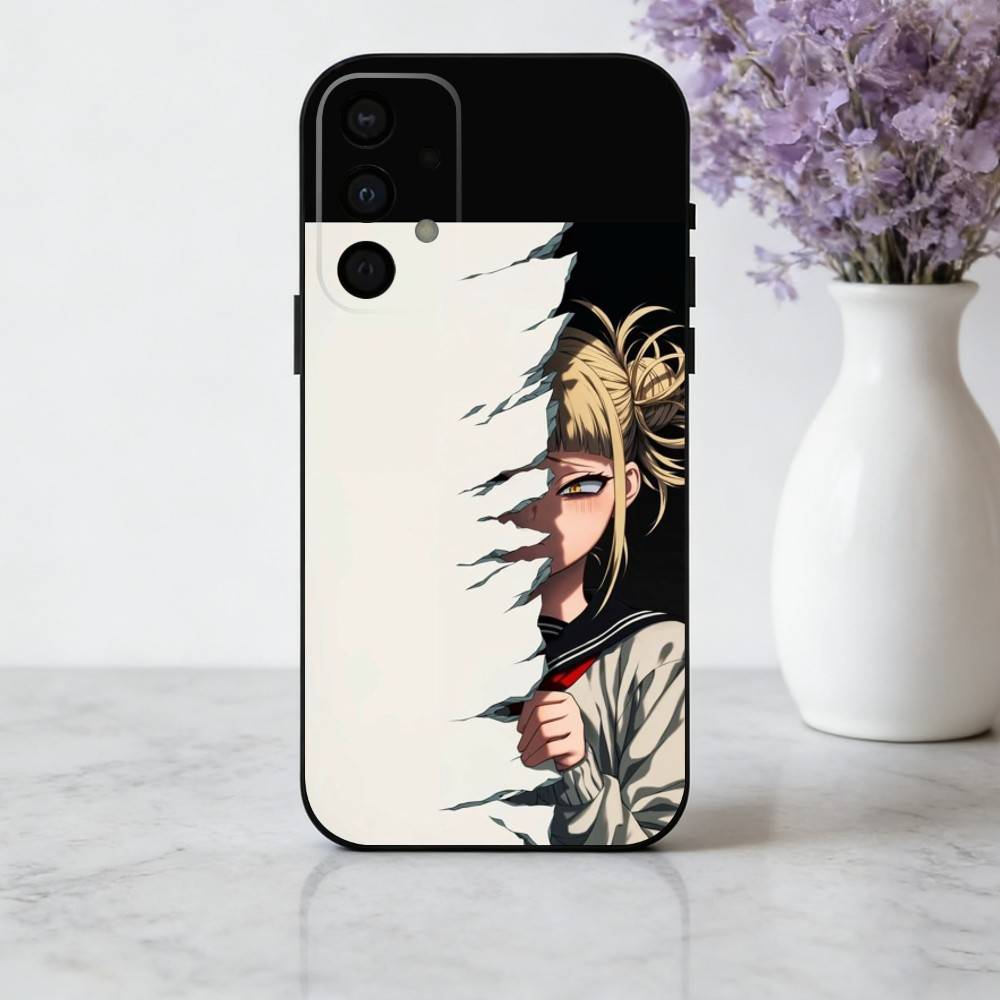 A-Anime H-Himiko-O T-Toga Phone Case For Samsung Galaxy A73,A72,A71,A70,A53,A52,A51,Soft Silicone Black Cover