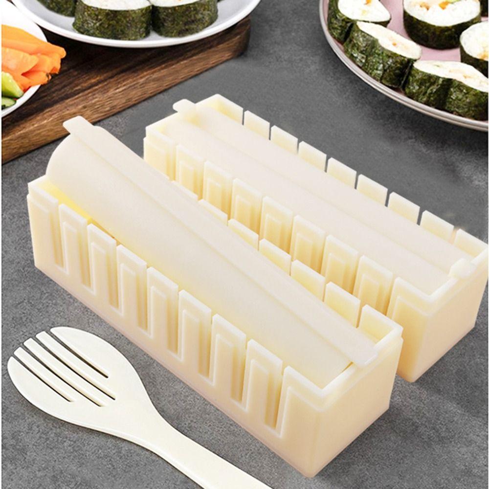 Round/Square/Heart Shape Sushi Rolls Mold Set Food Grade Quick Sushi Roller  Cooking Tools