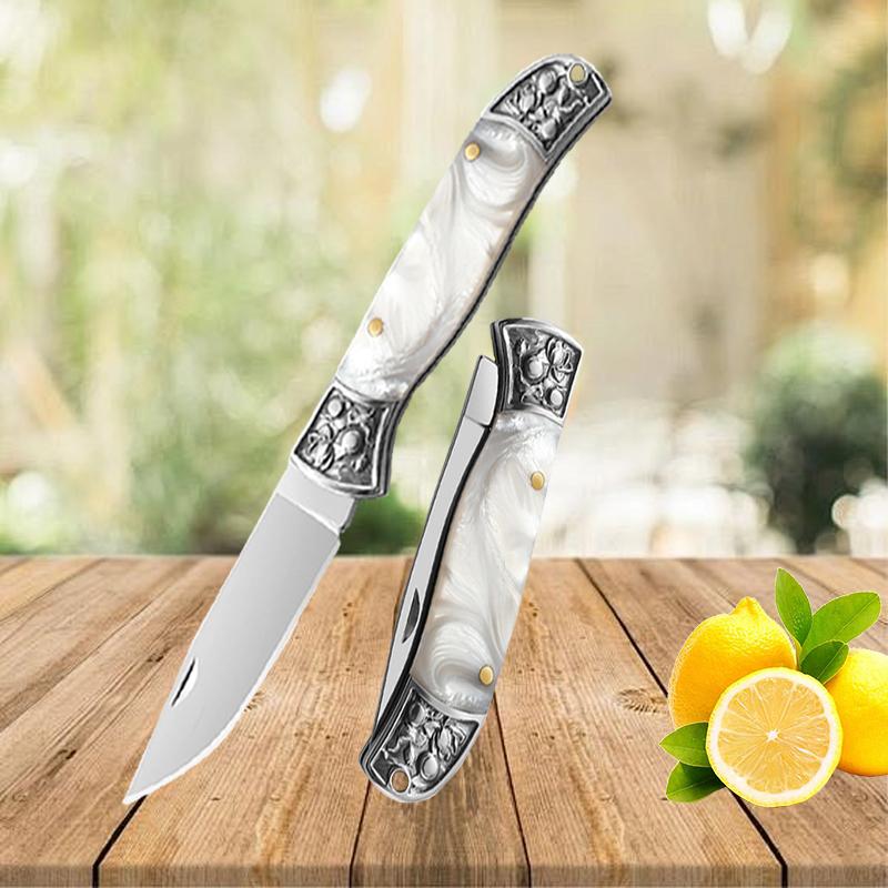 

Складной нож из нержавеющей стали, мясной тесак, нож для нарезки фруктов, портативный карманный нож, нож для разделки мяса, кухонные принадлежности