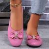Casual Shoes Single Shoes Round Toe Shallow Mouth Low Heel Flat Single Shoes