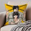 Fashion CCity Hunter SShinjuku Private Eyes Cushion Cover Pillowcase Antidustmite Invisible Zipper Short Plush Sofa Cushion