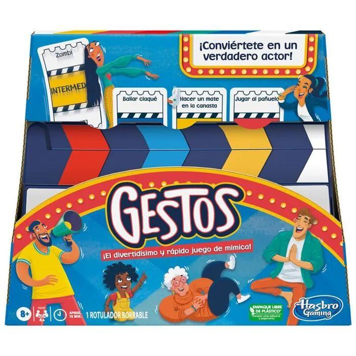 Jeu de société - HASBRO - Hasbro Gestures - 300+ gestes - Multicolore - À partir de 8 ans