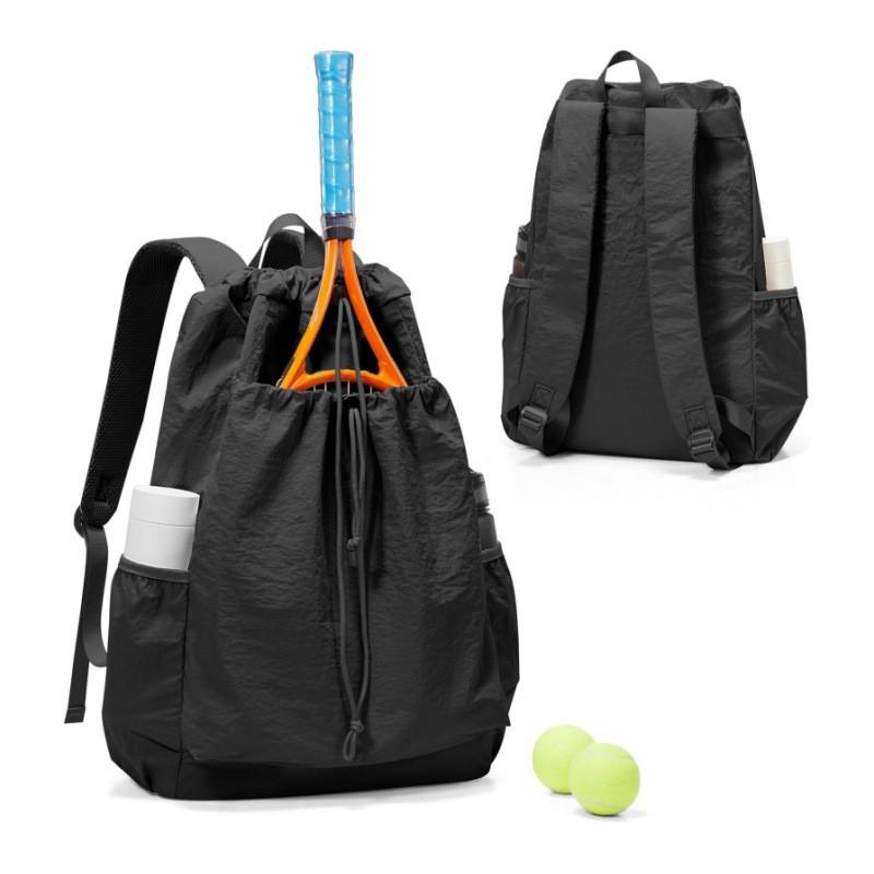 Lightweight Waterproof Tennis Racket Bag Badminton Pickleball Unisex Crossbody Backpack Sports Gear Carrier