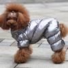 Winter Daunen Overall für Hunde Warm Kleine Mittelgroße Hundekleidung für Französische Bulldogge Overall Welpen Katzenkleidung ubranka dla psa
