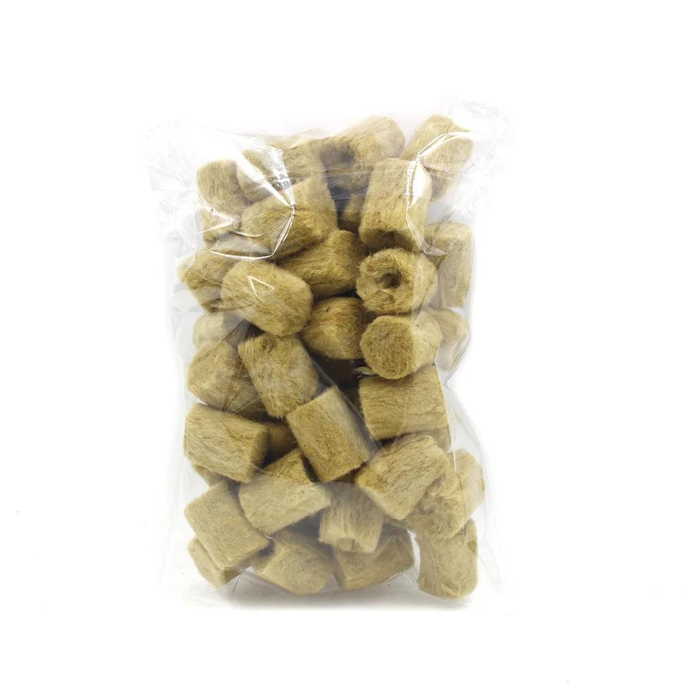 10-200 sztuk Hydroponiczne Podłoże Do Uprawy Sadzonki Wtyczki Do Uprawy Kostki Kostki Do Roślin Podłoże Bezglebowe Zasiane Wtyczki Do Włókien Skalnych Blok Do Uprawy Sadzonki