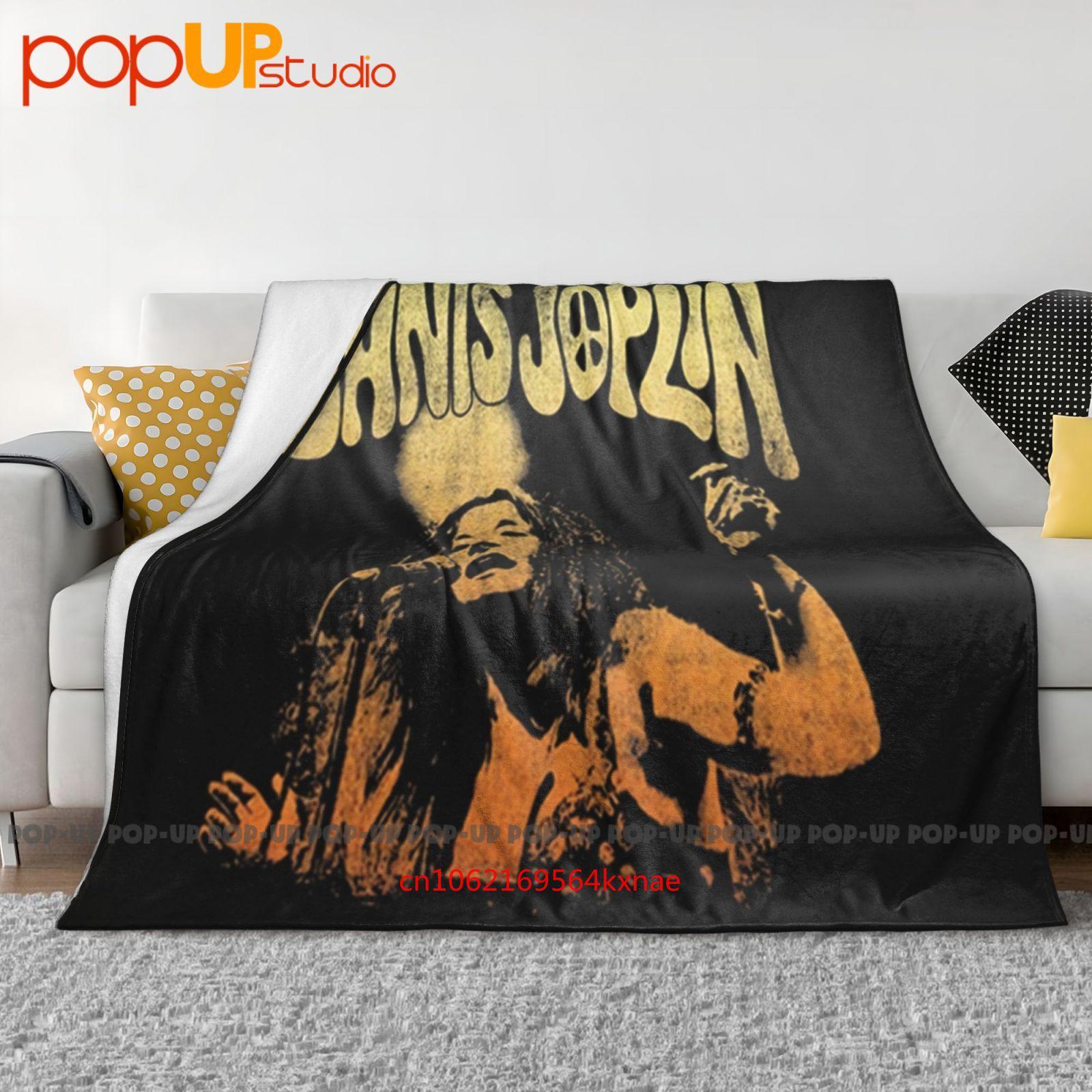 

Janis Joplin Live Rock N Roll Music Band Ultra-Soft Blanket Quilt Winter Sofa Cover Bed Covers 30x40in