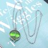 Aromatherapy Necklace Tree of Life Diffuser Jewelry Vintage Open Locket Pendant Essential Oil Perfume Aroma Diffuser Necklace