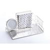 PEARL METAL Stainless Steel Dish Towel Rack, Made In Japan, for Dish Drainers and Baskets, HB-1784