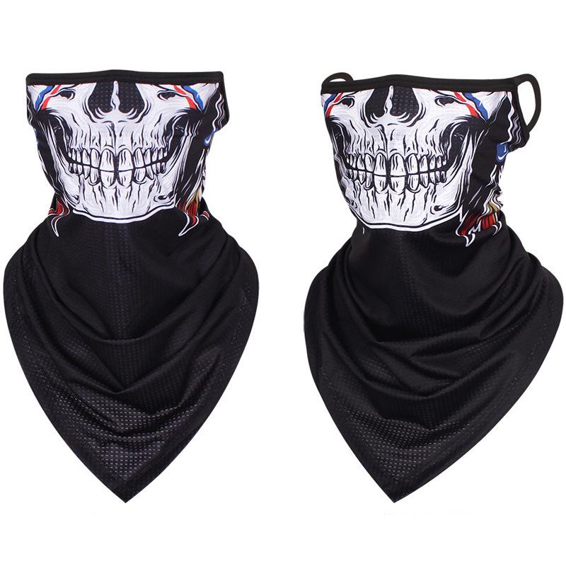 Ice Silk Sun Protection Motorcycle Riding Headband
