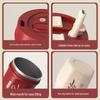 High-Value Portable Straw Cup with Lanyard, 304 Stainless Steel, Ideal for Cola and Coffee, Great Gift