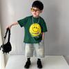 Pure Cotton Boys' Short-Sleeve Children'S Clothing Summer  T-Shirt New Stylish Top For Older Boys In Summer