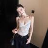 Women's 2026 Slimming Lace Camisole - Elegant Waist-Cinching Top for Inner/Outer Wear
