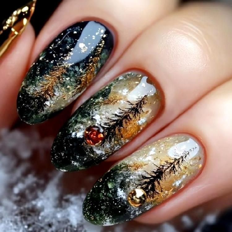 

Мигдалеподібні кінчики для нігтів Клеї для накладних нігтів Наклейки для нігтів Накладні нігті Штучні накладні нігті для жінок та дівчат Подарунки 1