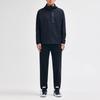 Anta Thompson KT Basketball Series Courageous Unstoppable Solid Color Straight Leg Knitted Sports Pants Men bottoms Black 152331320-1
