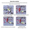 1Pcs Crayon Wax Dotting Pen Pencil Nail Art Self-Adhesive Rhinestones Gems Drilling Picking Picker Tips Manicure Tools