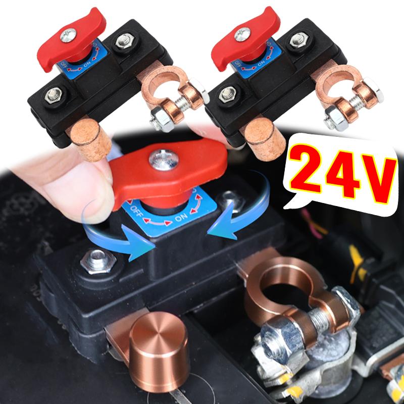 Car Battery Cut Off Control Anti-Leakage Safety Equipment Car Battery Quick Disconnect Control Auto Accessories 1PC for 12V 24V