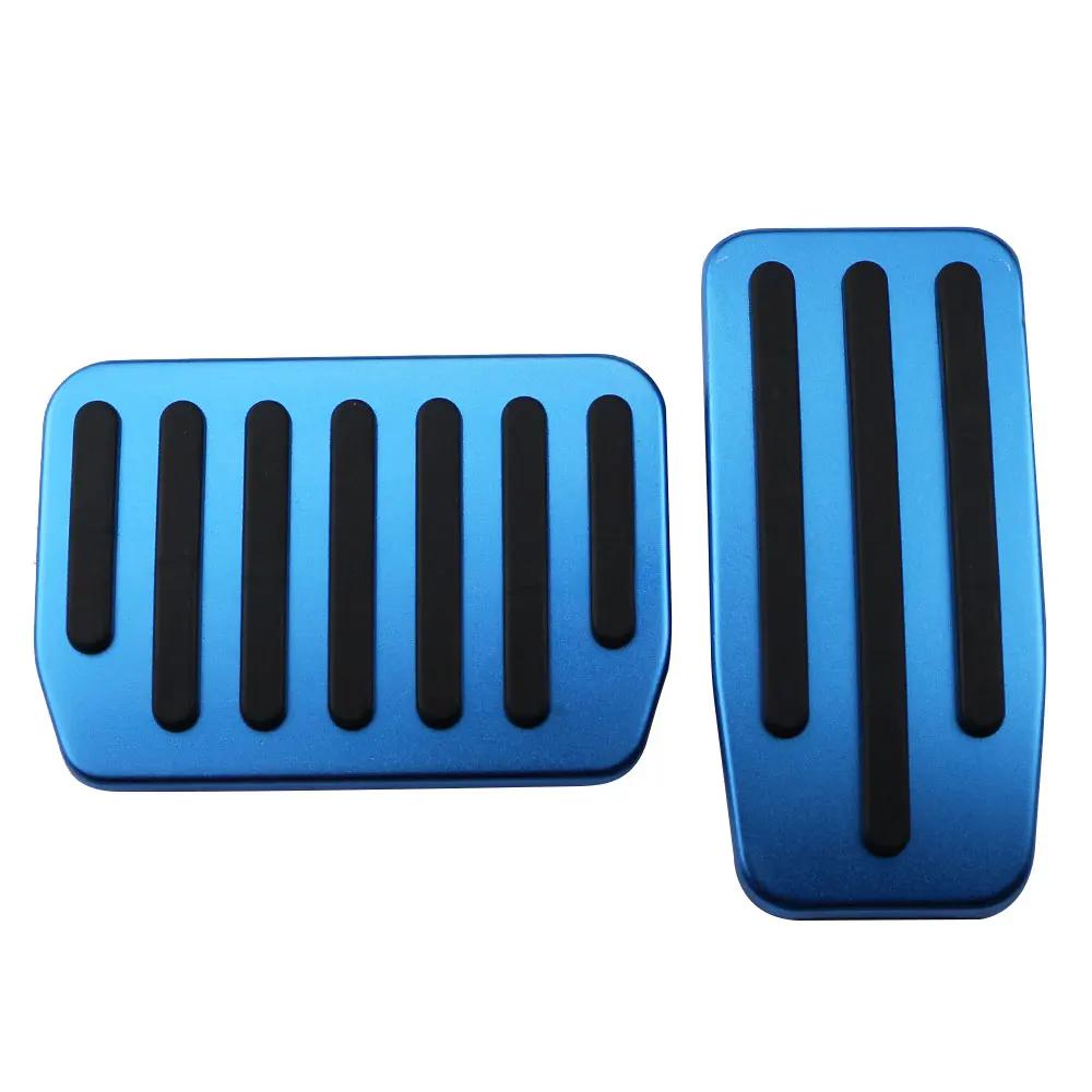 For Tesla Model 3 Model3 2016 - 2025 LHD Pedals Cover Gas Accelerator Fuel Brake Pedal Pads Cover Protector Interior Accessories