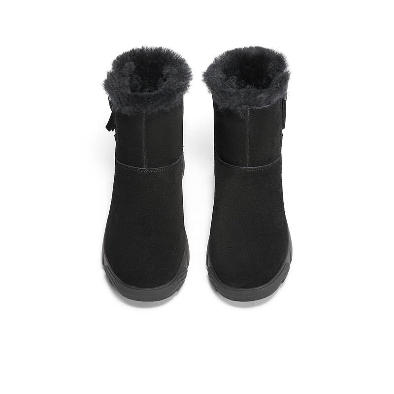 SENDA Women's Warm Plush Short Snow Boots