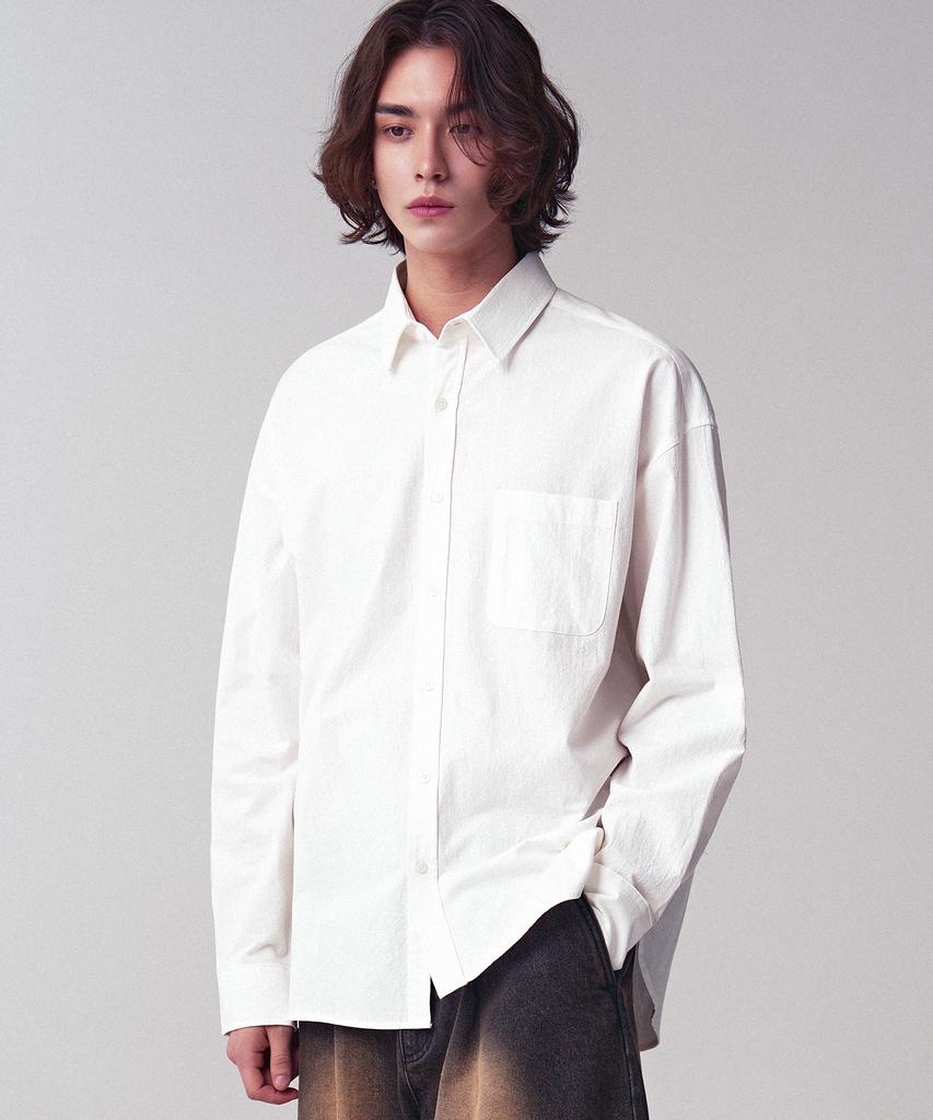 AVANDRESS Overfit Plain Shirt_10Colors (A Type)