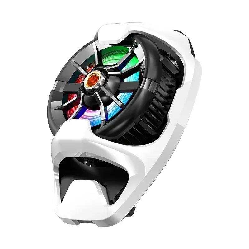 MEMO NEW DL22 Mobile Phone Semiconductor Back-clip Cooling Fan Radiator 15W Strong Power PUBG Game Cooler for IPhone IOS Android