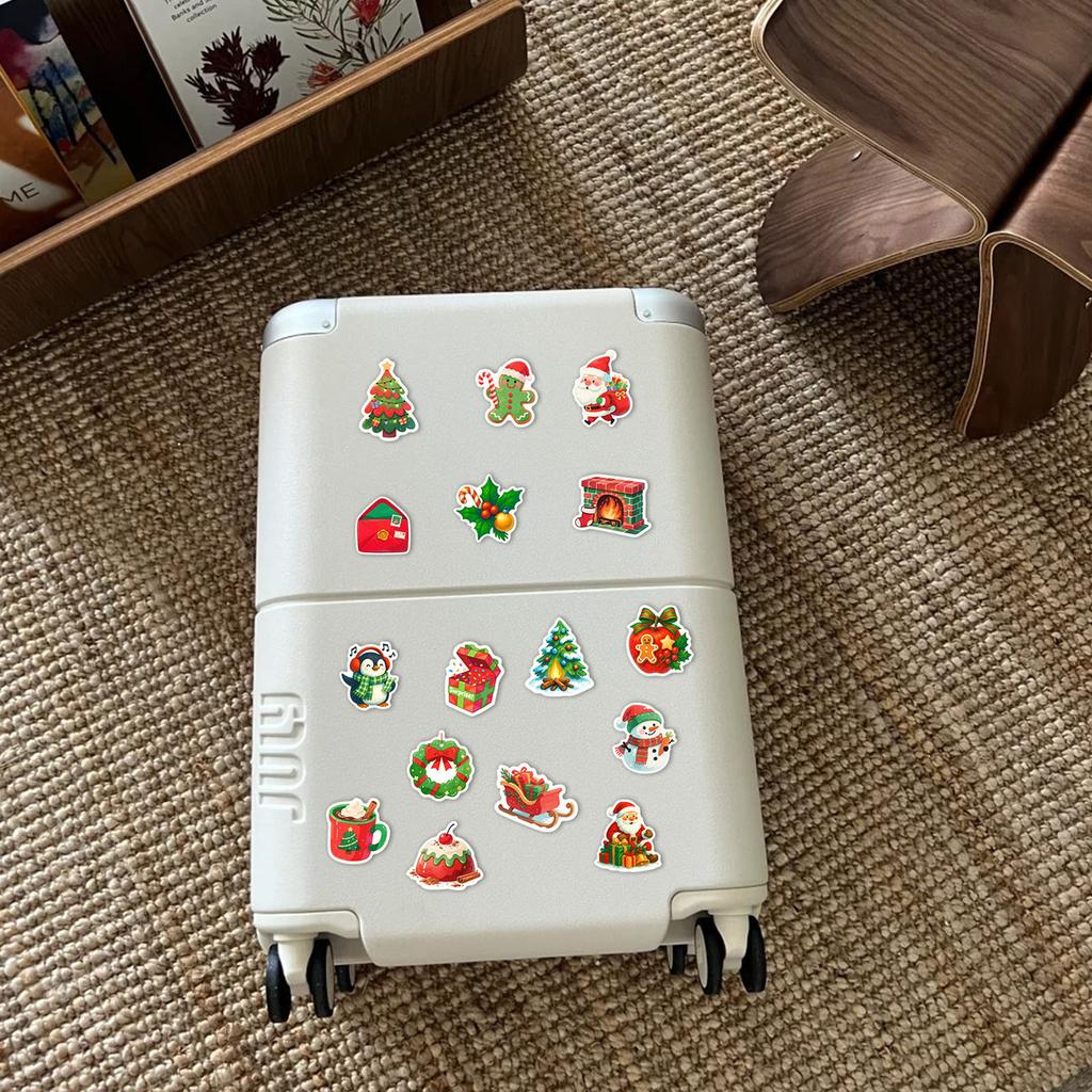 50 Popular Christmas Stickers For Luggage, Laptops, And Phones