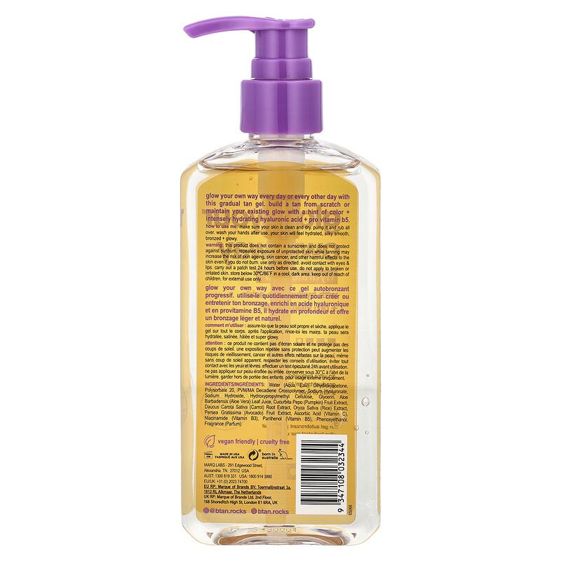 Glow Your Own Way, Hydrated AF, Gradual Face + Body Gel, 8 Fl Oz (236 Ml)
