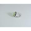 Natural Prehnite 925 Solid Sterling Silver Ring Size US-8.5 PG-57