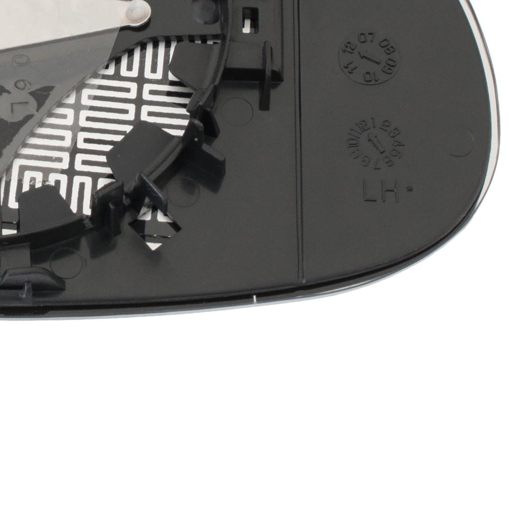 VW Golf VI 08-16 Mirror Glass Heated, Left