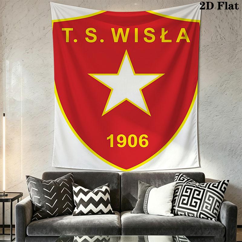 Wisła poster Wall Hanging Printed Fabric Blanket Decorative Tapestries for Bedroom Living Room Home Decor