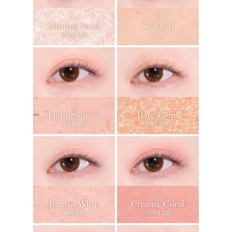 dasique - Shadow Palette Summer Coral Edition