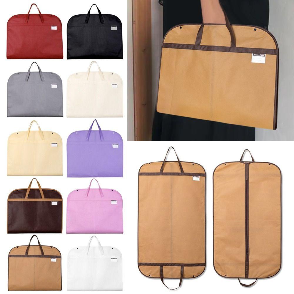 Foldable Garment Bag Non-woven Clothing Dustproof Cover New Suit Storage Bag