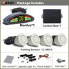 Professional Front Parking Sensor Kit Auto Car Prefix Parktronic Vehicle Assistant System Buzzer Alarm Volume Not Backup Radar
